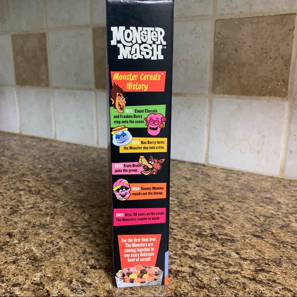 Limited Addition Monster Mash Anniversary Cereal - Picture 3 of 7